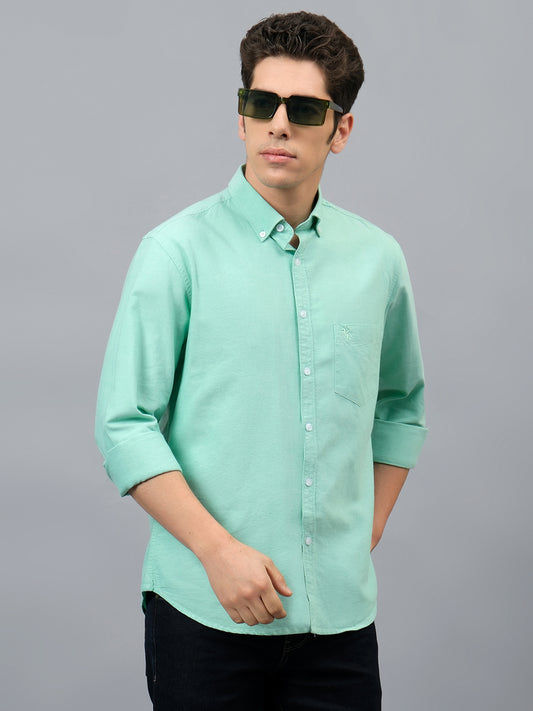 Casual Shirt for Men | Breathable & Soft with Color Fastness Regular Fit Spread Collar Neck Cotton Fabric Printed Pattern
