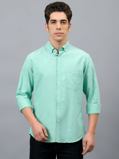 Casual Shirt for Men | Breathable & Soft with Color Fastness Regular Fit Spread Collar Neck Cotton Fabric Printed Pattern