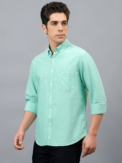 Casual Shirt for Men | Breathable & Soft with Color Fastness Regular Fit Spread Collar Neck Cotton Fabric Printed Pattern