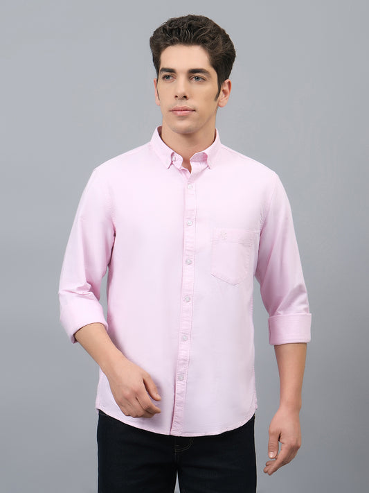 Casual Shirt for Men | Breathable & Soft with Color Fastness Regular Fit Spread Collar Neck Cotton Fabric Printed Pattern
