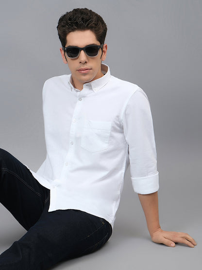 Casual Shirt for Men | Breathable & Soft with Color Fastness Regular Fit Spread Collar Neck Cotton Fabric Printed Pattern