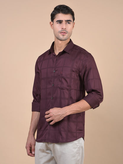 Casual Shirt for Men | Breathable & Soft with Color Fastness Regular Fit Spread Collar Neck Cotton Fabric Checkered Pattern