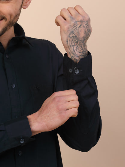 Shirt for Men | Breathable & Soft with Color Fastness Regular Fit Spread Collar Pure Cotton Fabric Checkered Pattern