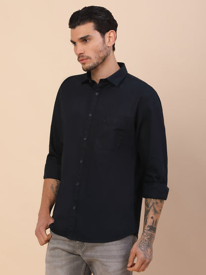 Shirt for Men | Breathable & Soft with Color Fastness Regular Fit Spread Collar Pure Cotton Fabric Checkered Pattern