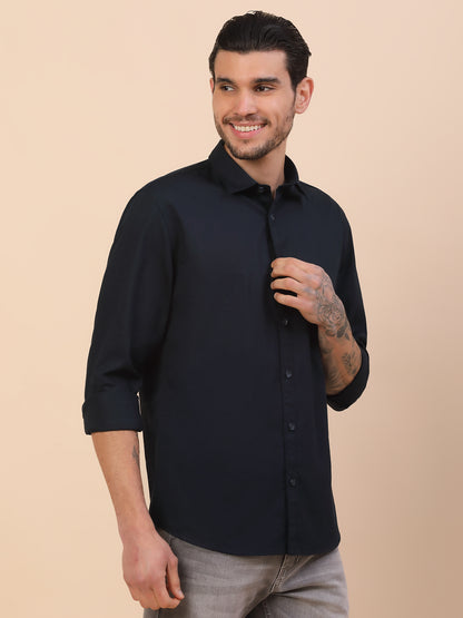 Shirt for Men | Breathable & Soft with Color Fastness Regular Fit Spread Collar Pure Cotton Fabric Checkered Pattern