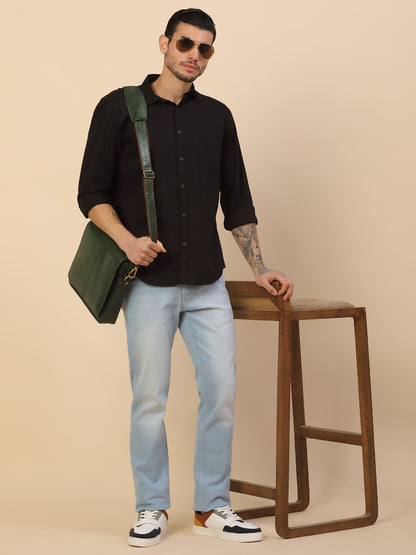 Men's Stylish Checkered Casual Shirt | Regular Fit | Full Sleeve | Pure Cotton | Smart Casual Wear