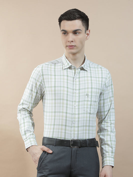 Casual Shirt for Men l Breathable & Soft with Color Fastness Slim Fit  Cotton Fabric Checkered Pattern