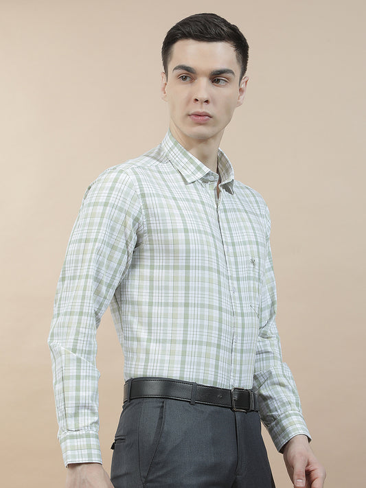 Casual Shirt for Men l Breathable & Soft with Color Fastness Slim Fit  Cotton Fabric Checkered Pattern