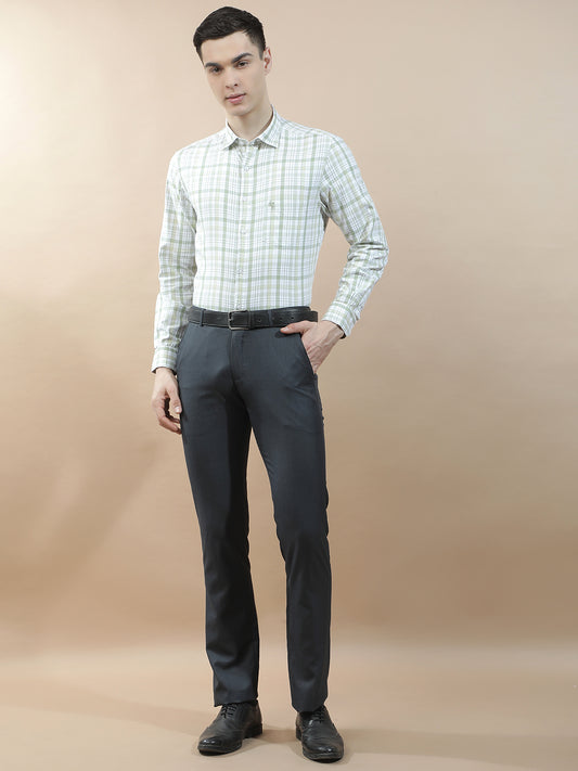 Casual Shirt for Men l Breathable & Soft with Color Fastness Slim Fit  Cotton Fabric Checkered Pattern