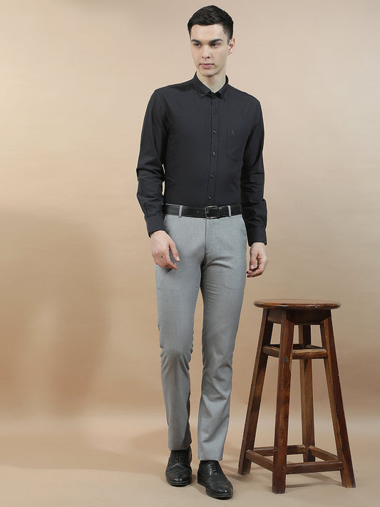 Casual Shirt for Men l Breathable & Soft with Color Fastness Slim Fit  Cotton Fabric Solid Pattern