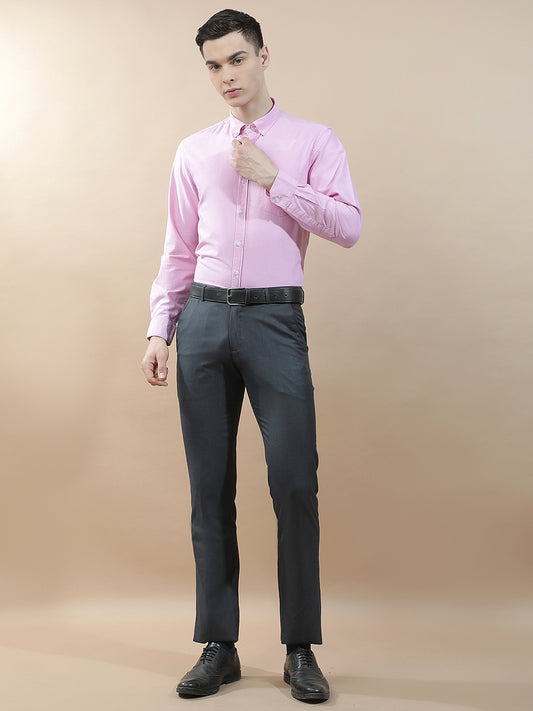 Casual Shirt for Men l Breathable & Soft with Color Fastness Slim Fit  Cotton Fabric Solid Pattern