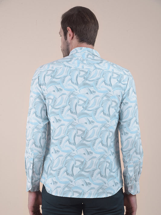 Men's Multi Slim Fit Printed Full Sleeve Casual Shirt