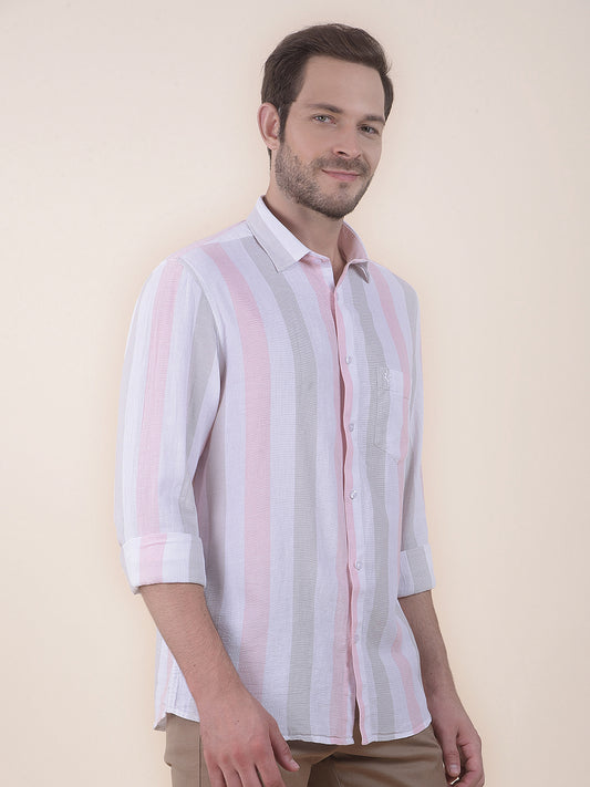 Men's Multi Slim Fit Checkered Full Sleeve Casual Shirt
