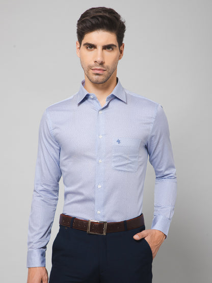 Cantabil Men Sky Blue Shirt (7133131636875)