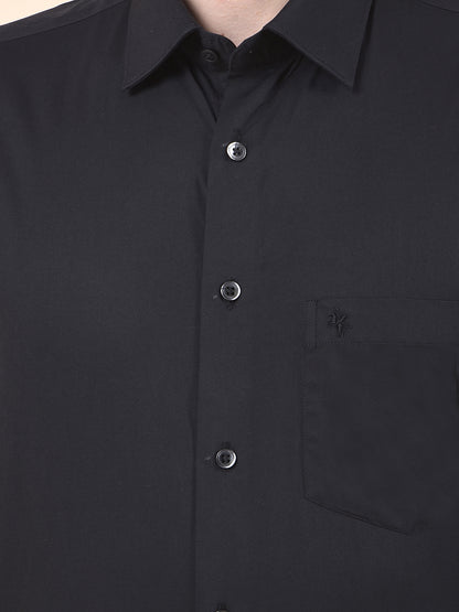 Formal Shirt for Men | Breathable & Soft with Color Fastness Regular Cotton Fabric Solid Pattern