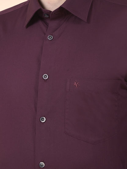 Formal Shirt for Men | Breathable & Soft with Color Fastness Regular Cotton Fabric Solid Pattern