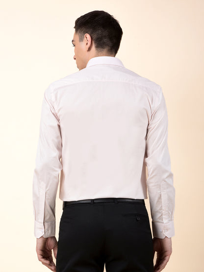 Formal Shirt for Men | Breathable & Soft with Color Fastness Regular Cotton Fabric Solid Pattern