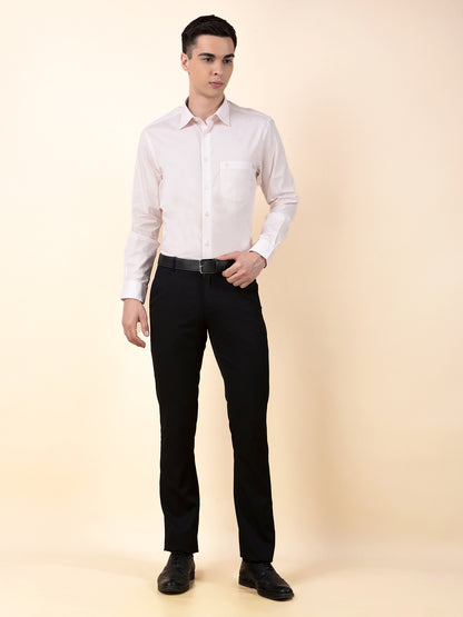 Formal Shirt for Men | Breathable & Soft with Color Fastness Regular Cotton Fabric Solid Pattern