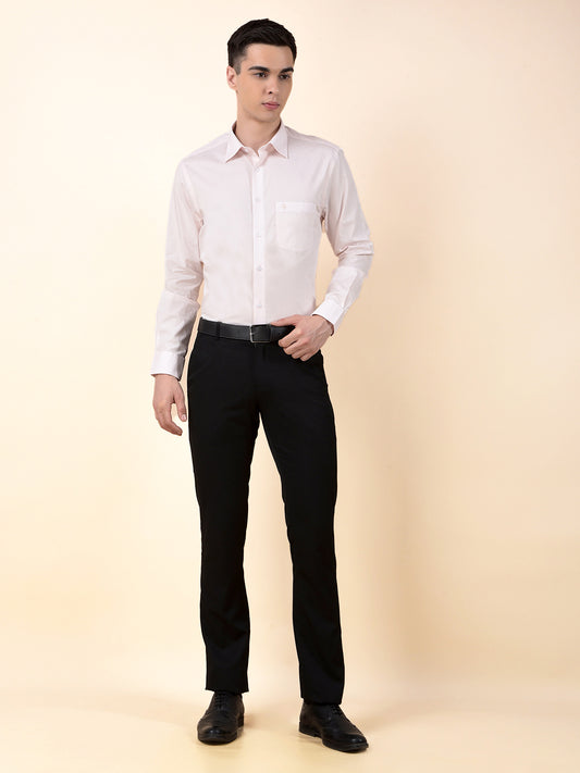 Formal Shirt for Men | Breathable & Soft with Color Fastness Regular Cotton Fabric Solid Pattern