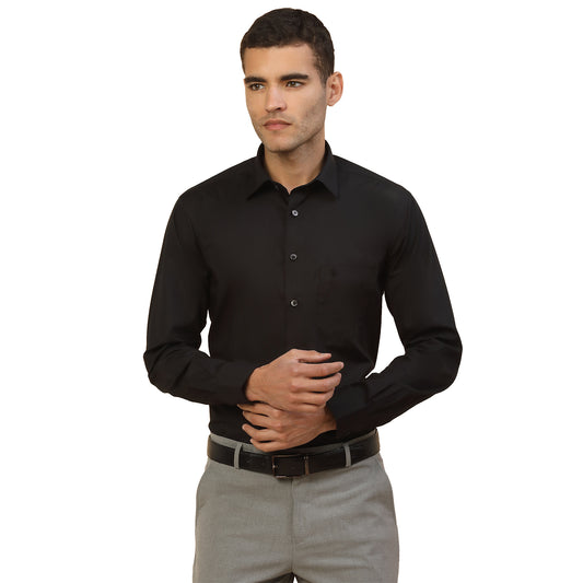 Men's Stylish Solid Formal Shirt | Regular Fit | Full Sleeve | Pure Cotton | Smart Formal Wear