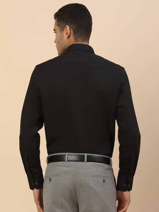Men's Stylish Solid Formal Shirt | Regular Fit | Full Sleeve | Pure Cotton | Smart Formal Wear