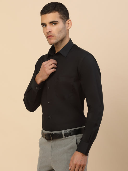 Men's Stylish Solid Formal Shirt | Regular Fit | Full Sleeve | Pure Cotton | Smart Formal Wear