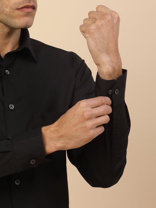 Men's Stylish Solid Formal Shirt | Regular Fit | Full Sleeve | Pure Cotton | Smart Formal Wear