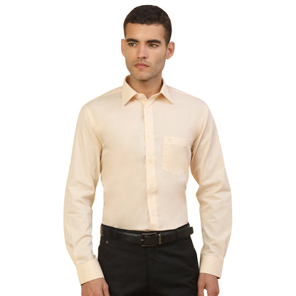 Men's Stylish Solid Formal Shirt | Regular Fit | Full Sleeve | Pure Cotton | Smart Formal Wear