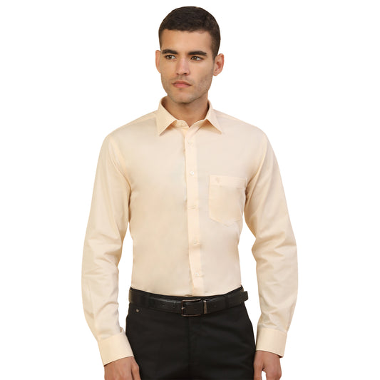 Men's Stylish Solid Formal Shirt | Regular Fit | Full Sleeve | Pure Cotton | Smart Formal Wear