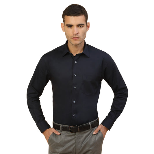Men's Stylish Solid Formal Shirt | Regular Fit | Full Sleeve | Pure Cotton | Smart Formal Wear