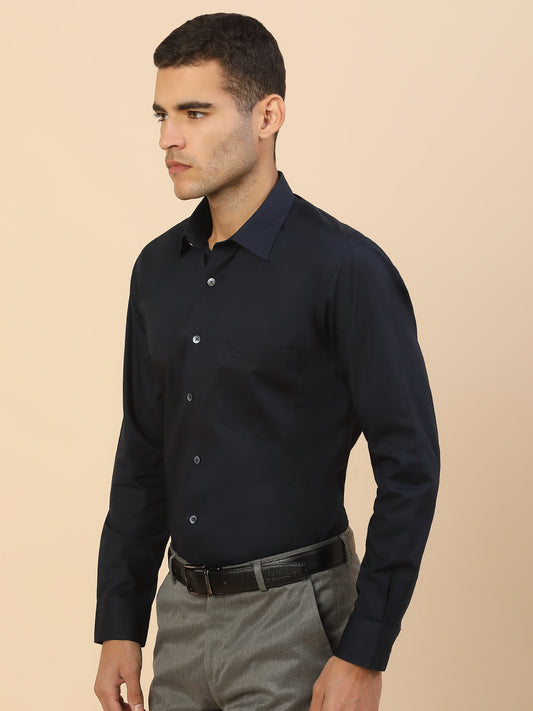 Men's Stylish Solid Formal Shirt | Regular Fit | Full Sleeve | Pure Cotton | Smart Formal Wear