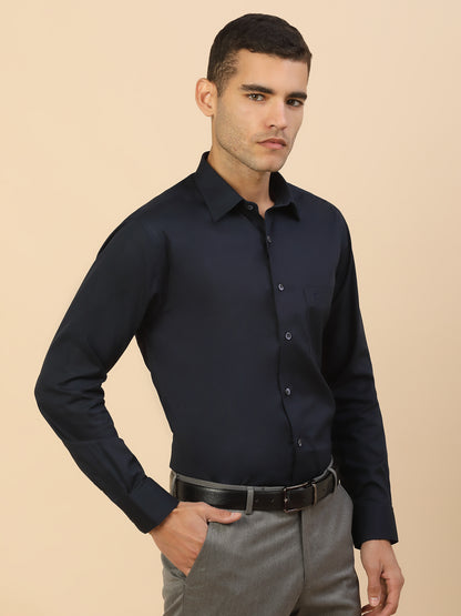 Men's Stylish Solid Formal Shirt | Regular Fit | Full Sleeve | Pure Cotton | Smart Formal Wear