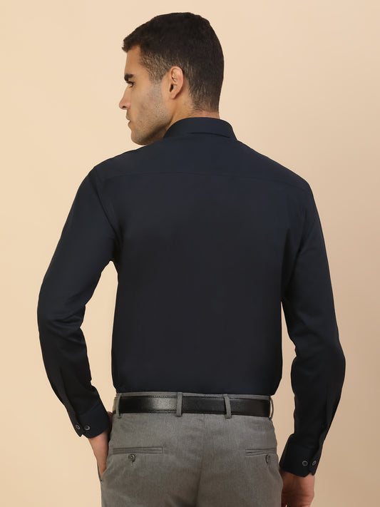 Men's Stylish Solid Formal Shirt | Regular Fit | Full Sleeve | Pure Cotton | Smart Formal Wear