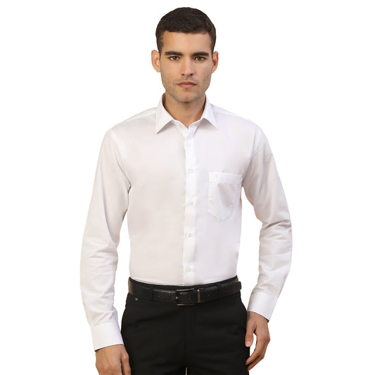 Men's Stylish Solid Formal Shirt | Regular Fit | Full Sleeve | Pure Cotton | Smart Formal Wear