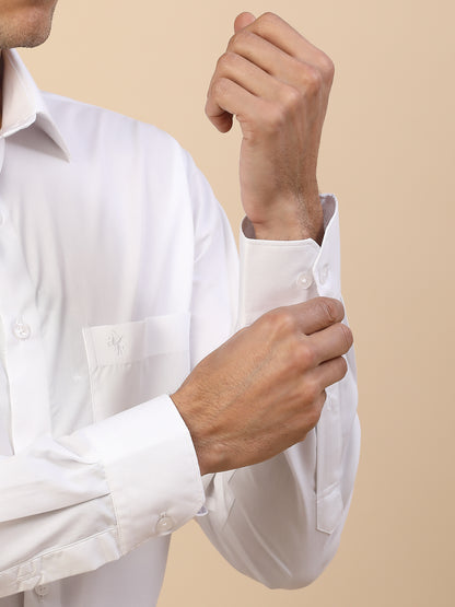 Men's Stylish Solid Formal Shirt | Regular Fit | Full Sleeve | Pure Cotton | Smart Formal Wear