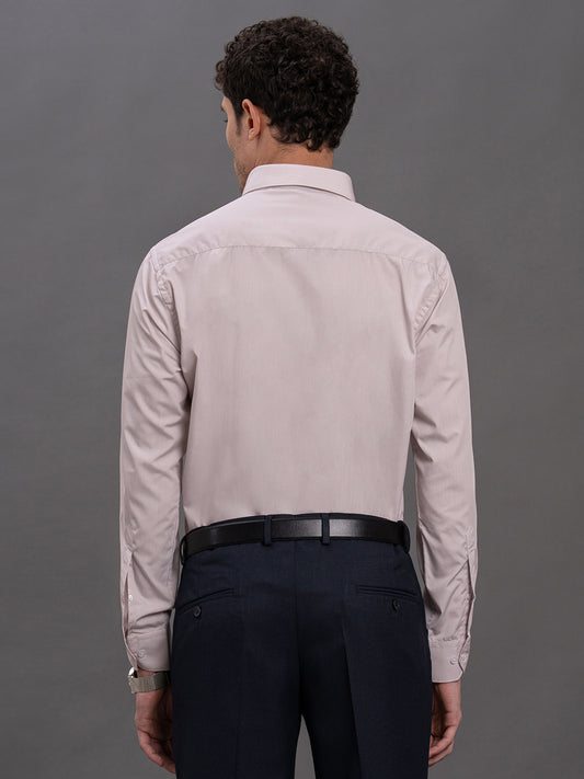 Men's Onion Regular Fit Solid Full Sleeve Formal Shirt
