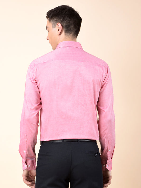 Formal Shirt for Men | Breathable & Soft with Color Fastness Regular Cotton Fabric Solid Pattern