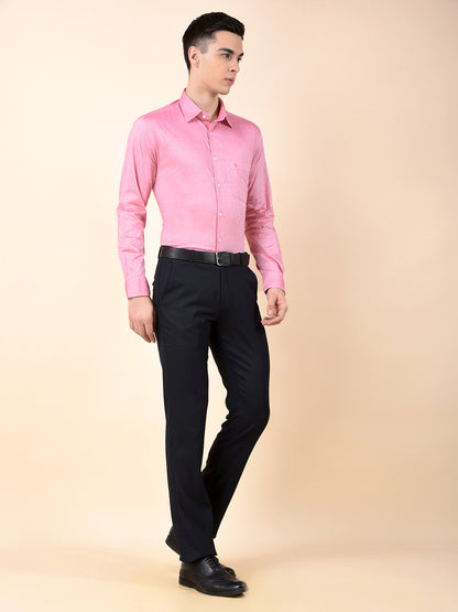 Formal Shirt for Men | Breathable & Soft with Color Fastness Regular Cotton Fabric Solid Pattern