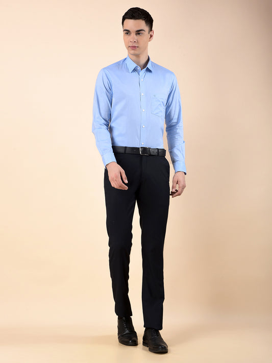 Formal Shirt for Men | Breathable & Soft with Color Fastness Regular Cotton Fabric Solid Pattern