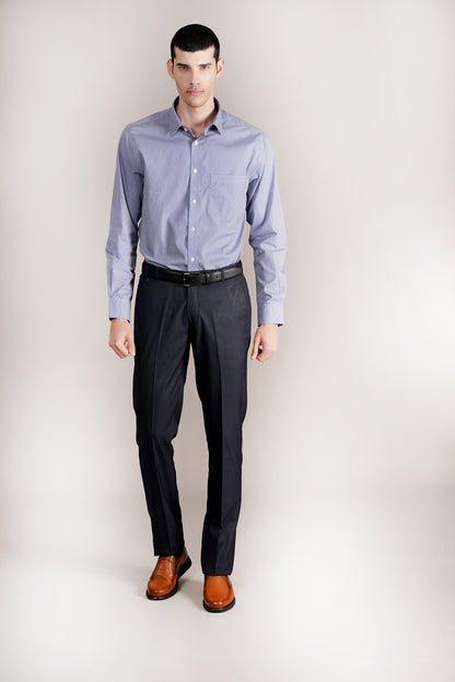 Formal Shirt for Men l Breathable & Soft with Color Fastness Regular Fit Spread Collar Neck Cotton Fabric Printed Pattern