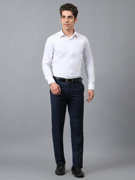 Formal Shirt for Men l Breathable & Soft with Color Fastness Regular Fit Spread Collar Neck Cotton Fabric Solid Pattern