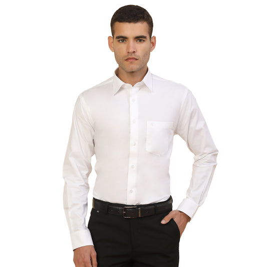 Men's Stylish Solid Formal Shirt | Regular Fit | Full Sleeve | Pure Cotton | Smart Formal Wear