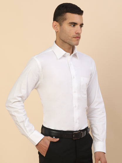 Men's Stylish Solid Formal Shirt | Regular Fit | Full Sleeve | Pure Cotton | Smart Formal Wear