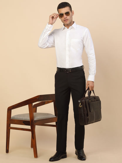 Men's Stylish Solid Formal Shirt | Regular Fit | Full Sleeve | Pure Cotton | Smart Formal Wear