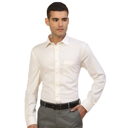 Men's Stylish Solid Formal Shirt | Regular Fit | Full Sleeve | Polyester | Smart Formal Wear