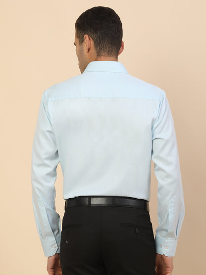 Men's Stylish Solid Formal Shirt | Regular Fit | Full Sleeve | Pure Cotton | Smart Formal Wear
