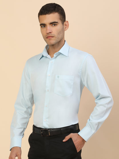 Men's Stylish Solid Formal Shirt | Regular Fit | Full Sleeve | Pure Cotton | Smart Formal Wear