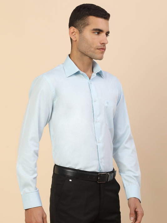 Men's Stylish Solid Formal Shirt | Regular Fit | Full Sleeve | Pure Cotton | Smart Formal Wear