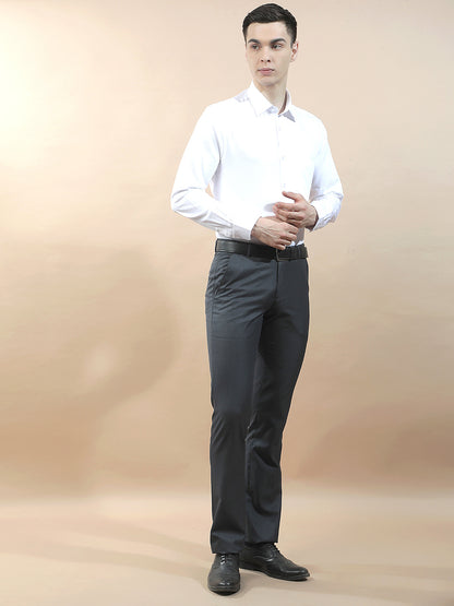 Formal Shirt for Men l Breathable & Soft with Color Fastness Regular Fit  Cotton Fabric Solid Pattern