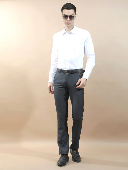 Formal Shirt for Men l Breathable & Soft with Color Fastness Regular Fit  Cotton Fabric Solid Pattern